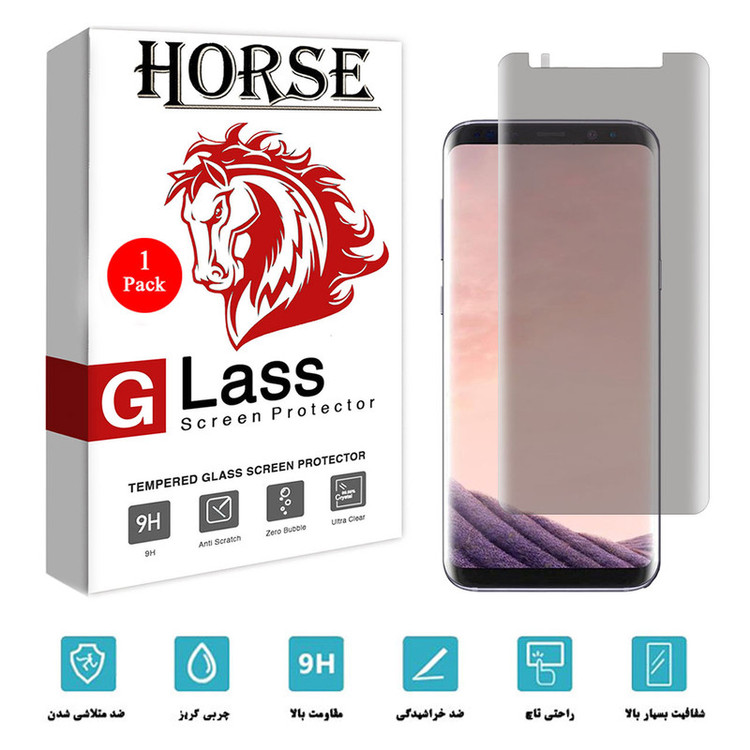محافظ صفحه نمایش سرامیکی هورس مدل CRP مناسب برای گوشی موبایل سامسونگ Galaxy S9 plus