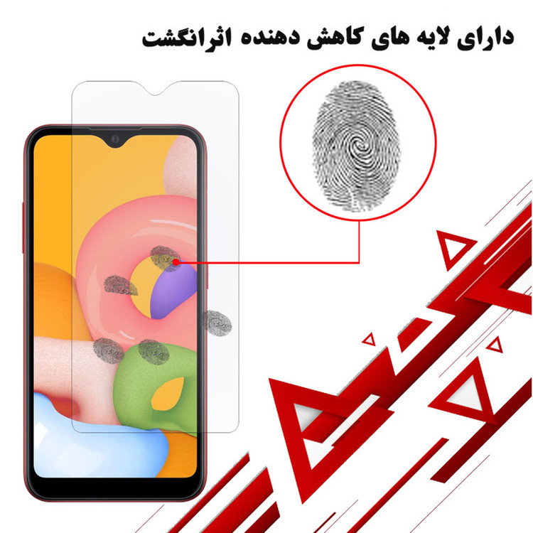 محافظ صفحه نمایش هورس مدل UCC مناسب برای گوشی موبایل سامسونگ Galaxy M01 بسته سه عددی