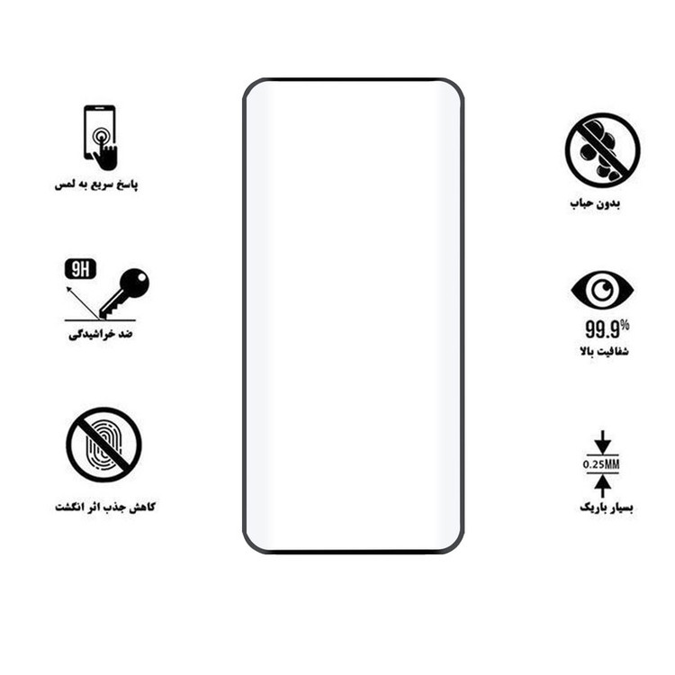 محافظ صفحه نمایش 6D هورس مدل FAG مناسب برای گوشی موبایل وان پلاس 7T Pro