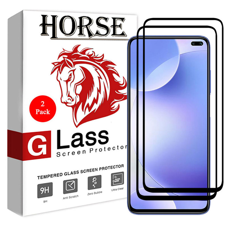 محافظ صفحه نمایش 5D هورس مدل FAG مناسب برای گوشی موبایل شیائومی Redmi K30 5G بسته دو عددی