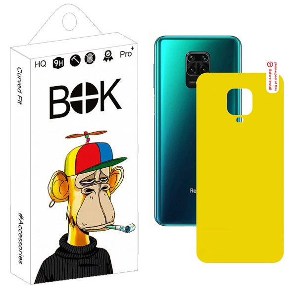 محافظ پشت گوشی بوک مدل Transparent TPU مناسب برای گوشی موبایل شیائومی Redmi Note 9S / Note 9 Pro Max
