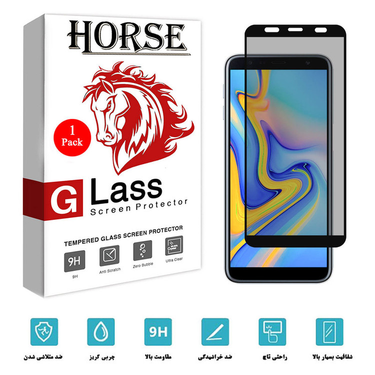 محافظ صفحه نمایش سرامیکی هورس مدل CRP مناسب برای گوشی موبایل سامسونگ Galaxy J6 Plus