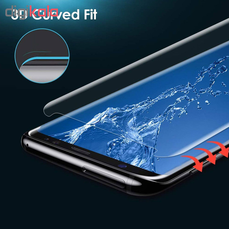 محافظ صفحه نمایش هورس مدل LVB مناسب برای گوشی موبایل سامسونگ Galaxy S9 Plus بسته دو عددی