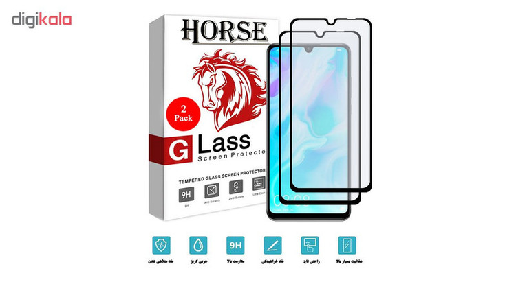 محافظ صفحه نمایش مات هورس مدل MSC مناسب برای گوشی موبایل هوآوی P30 lite بسته دو عددی