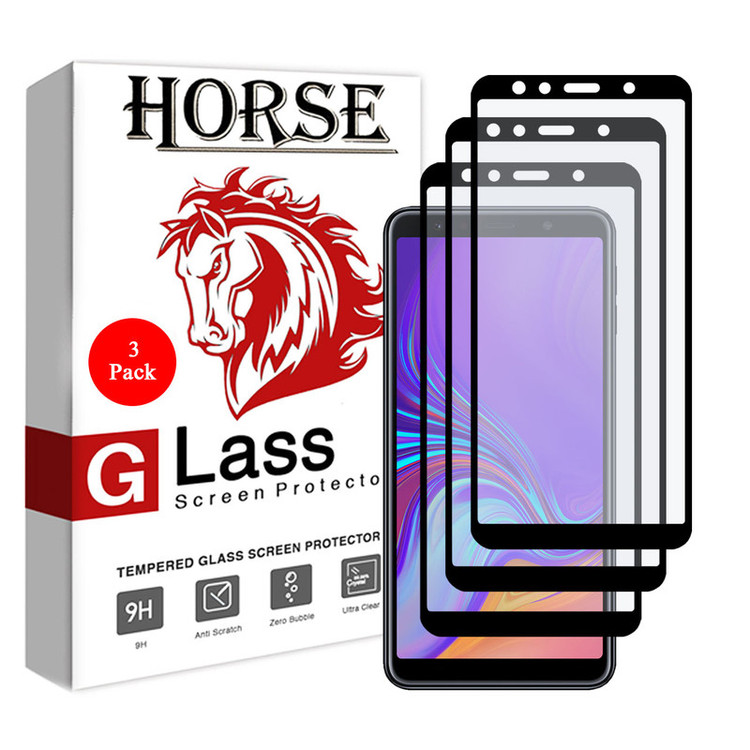 محافظ صفحه نمایش مات هورس مدل MSC مناسب برای گوشی موبایل سامسونگ Galaxy A7 2018 بسته سه عددی