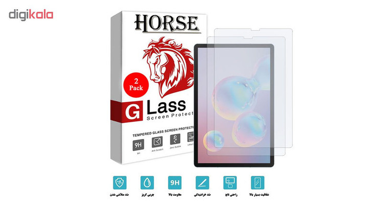 محافظ صفحه نمایش هورس مدل UCC مناسب برای تبلت سامسونگ Galaxy Tab S6 / T860 / T865 بسته دو عددی