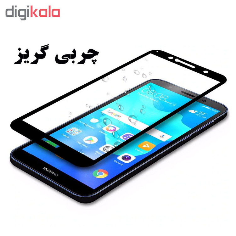 محافظ صفحه نمایش 5D هورس مدل CRM مناسب برای گوشی موبایل هوآوی Y6 Prime 2018 بسته سه عددی