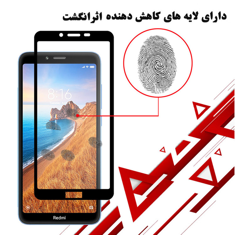 محافظ صفحه نمایش سرامیکی هورس مدل CMT مناسب برای گوشی موبایل شیائومی Redmi 7A بسته دو عددی
