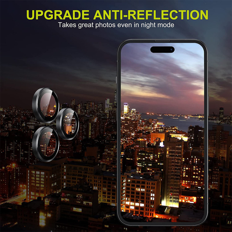 محافظ لنز دوربین رینگی میبو مدل Transparent Ring مناسب برای گوشی موبایل اپل iPhone 12 / 12 Mini