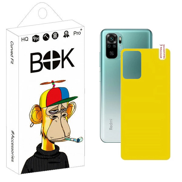محافظ پشت گوشی بوک مدل Transparent TPU مناسب برای گوشی موبایل شیائومی Redmi Note 10 4G