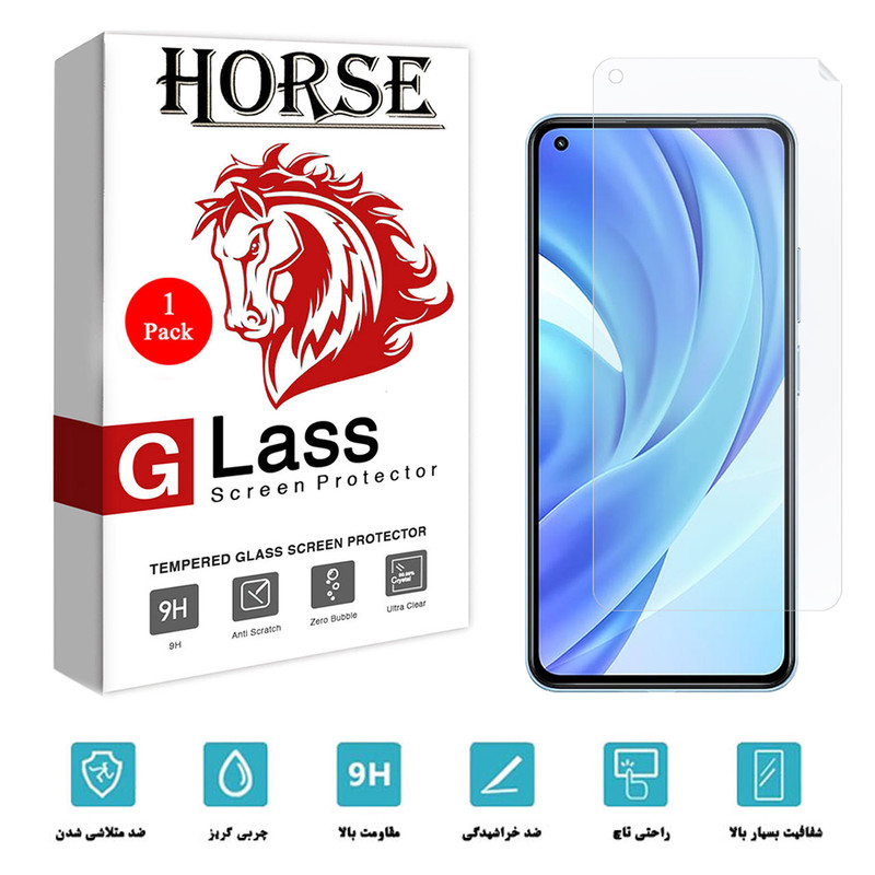 محافظ صفحه نمایش نانو هورس مدل TPU-H مناسب برای گوشی موبایل شیائومی Mi 11 Lite