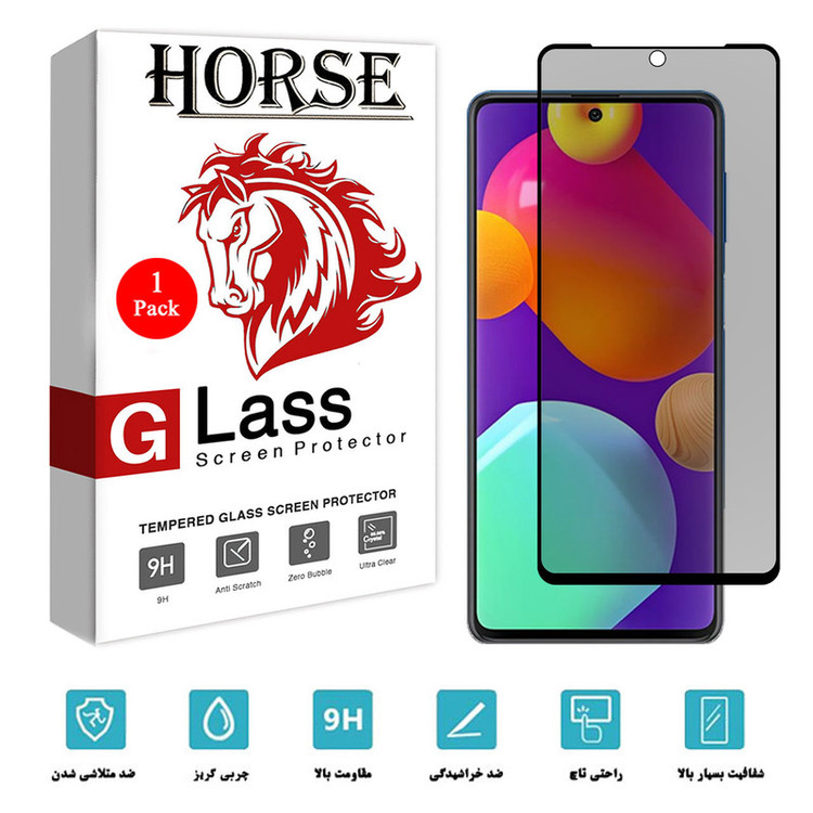 محافظ صفحه نمایش سرامیکی هورس مدل CRP مناسب برای گوشی موبایل سامسونگ Galaxy M62