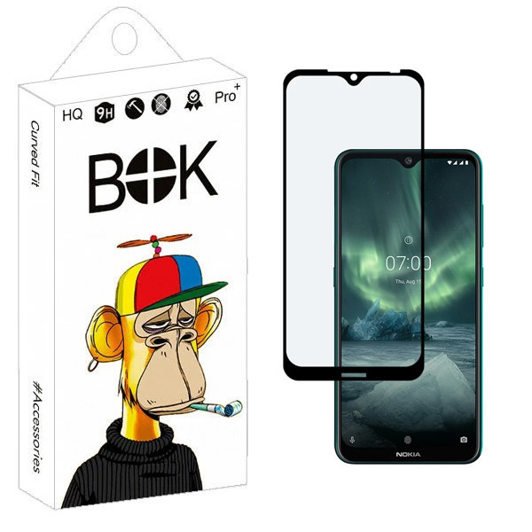 محافظ صفحه نمایش بوک مدل Clear Full مناسب برای گوشی موبایل نوکیا 7.2