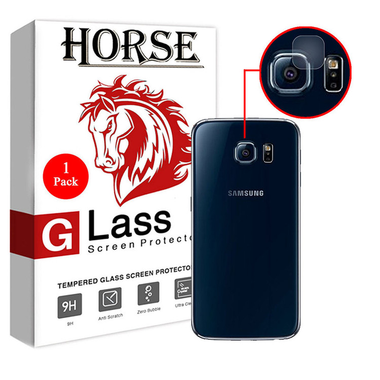 محافظ لنز دوربین هورس مدل SGL01 مناسب برای گوشی موبایل سامسونگ Galaxy S6
