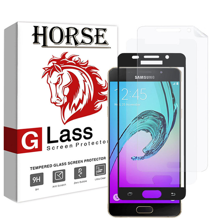 محافظ صفحه نمایش 5D و نانو هورس مدل FAG مناسب برای گوشی موبایل سامسونگ Galaxy A5 2016 مجموعه سه عددی