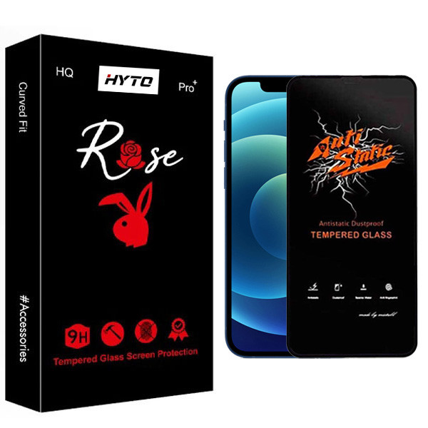 محافظ صفحه نمایش هیتو مدل Rose Antistatic مناسب برای گوشی موبایل اپل iPhone 12