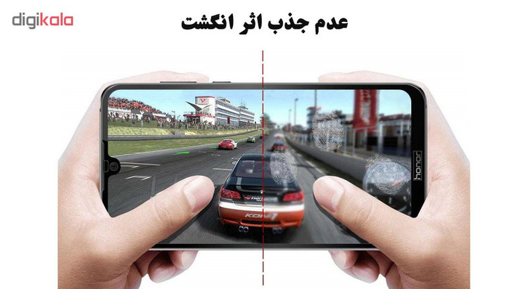 محافظ صفحه نمایش 5D هورس مدل FAG مناسب برای گوشی موبایل آنر 8X Max بسته سه عددی