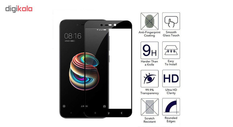 محافظ صفحه نمایش 5D هورس مدل FAG مناسب برای گوشی موبایل شیائومی Redmi 5A بسته سه عددی