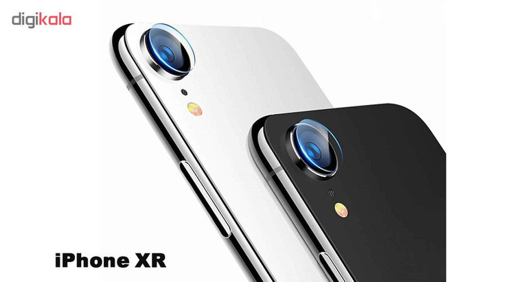 محافظ لنز دوربین هورس مدل UTF مناسب برای گوشی موبایل اپل iPhone XR بسته دو عددی