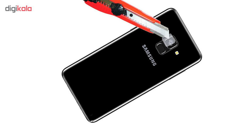 محافظ لنز دوربین هورس مدل UTF مناسب برای گوشی موبایل سامسونگ Galaxy A8 2018 بسته دو عددی