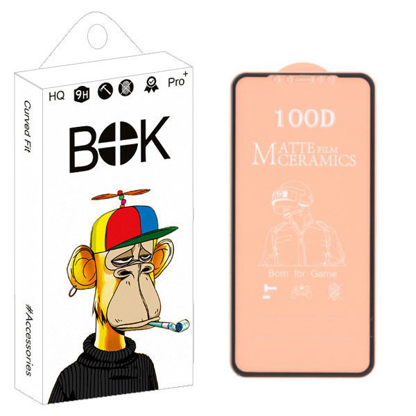 محافظ صفحه نمایش بوک مدل HDpluse مناسب برای گوشی موبایل اپل Iphone12MINI