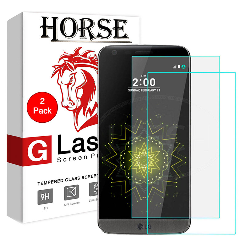 محافظ صفحه نمایش هورس مدل Ultra Clear Crystal مناسب برای گوشی موبایل ال جی G5 بسته دو عددی