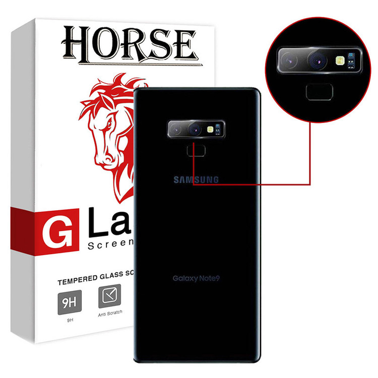 محافظ لنز دوربین هورس مدل UTF مناسب برای گوشی موبایل سامسونگ Galaxy Note9