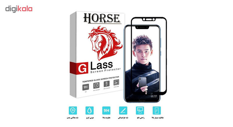 محافظ صفحه نمایش 5D هورس مدل FAG مناسب برای گوشی موبایل هوآوی Honor Play