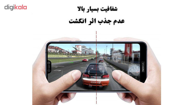 محافظ صفحه نمایش 5D هورس مدل FAG مناسب برای گوشی موبایل نوکیا 7.1