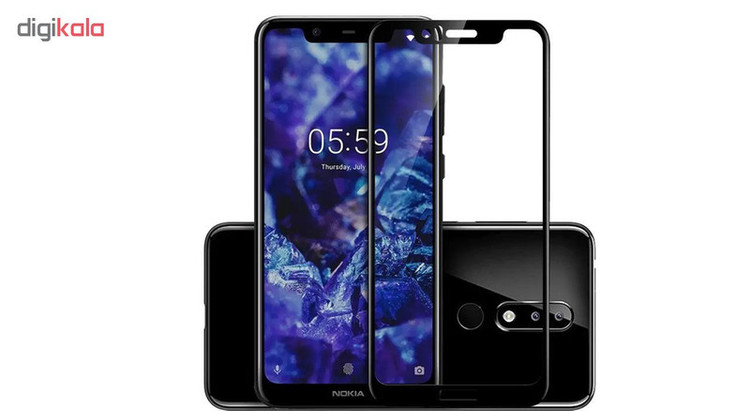 محافظ صفحه نمایش 5D هورس مدل FAG مناسب برای گوشی موبایل نوکیا 5.1 پلاس / X5