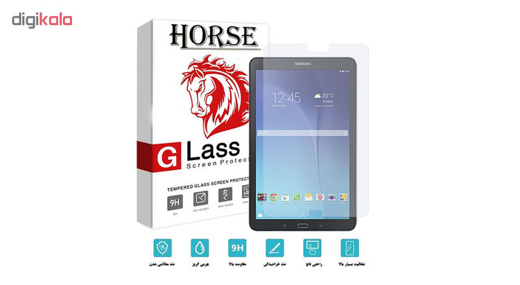 محافظ صفحه نمایش گلس هورس مدل UCC مناسب برای تبلت سامسونگ Galaxy Tab E 9.6 T560