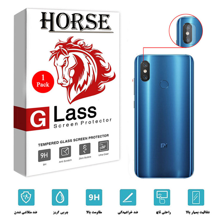 محافظ لنز دوربین هورس مدل SGL-H مناسب برای گوشی موبایل شیائومی Mi 8 SE