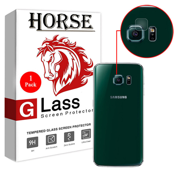 محافظ لنز دوربین هورس مدل SGL-H مناسب برای گوشی موبایل سامسونگ Galaxy S6 edge
