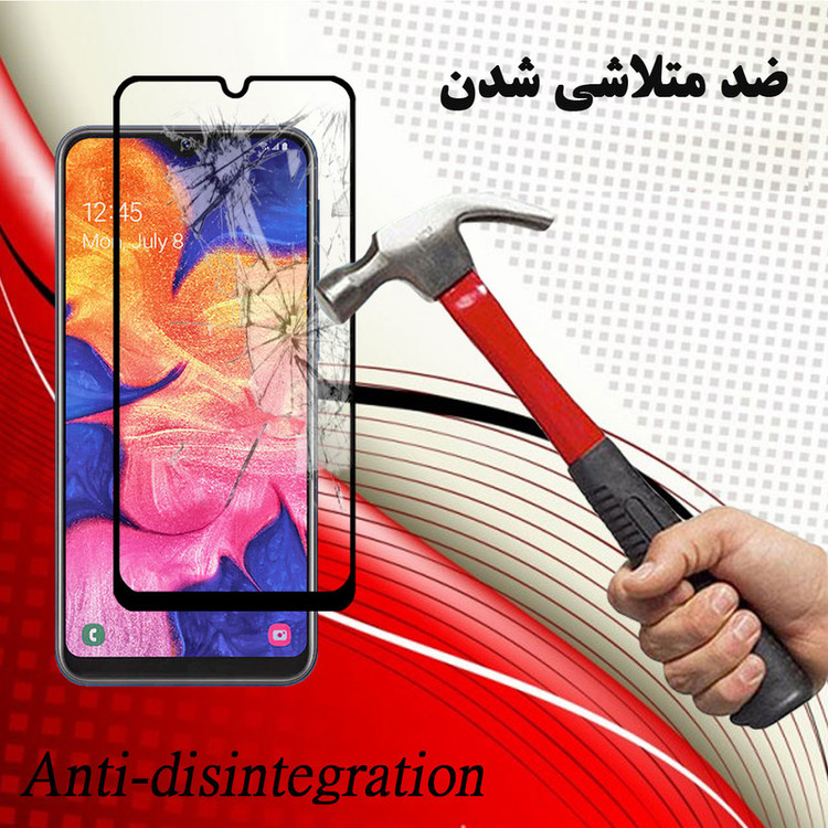 محافظ صفحه نمایش 5D هورس مدل FAG مناسب برای گوشی موبایل سامسونگ Galaxy A10e بسته دو عددی