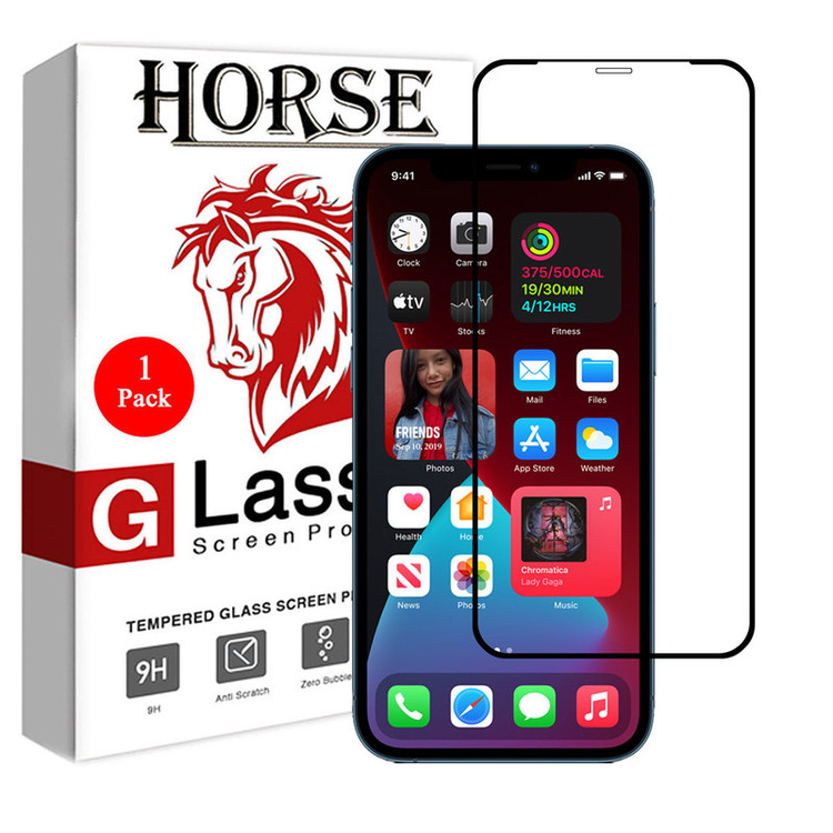 محافظ صفحه نمایش سرامیکی هورس مدل CRM مناسب برای گوشی موبایل اپل iPhone 12 Pro Max