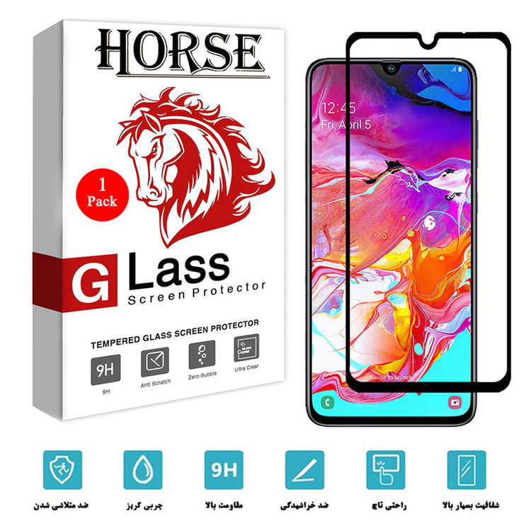 محافظ صفحه نمایش سرامیکی هورس مدل CRM مناسب برای گوشی موبایل سامسونگ Galaxy A70