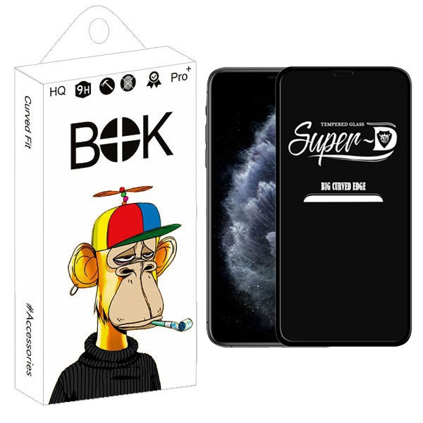 محافظ صفحه نمایش بوک مدل Clear SuperD مناسب برای گوشی موبایل اپل iPhone X / XS / 11 Pro