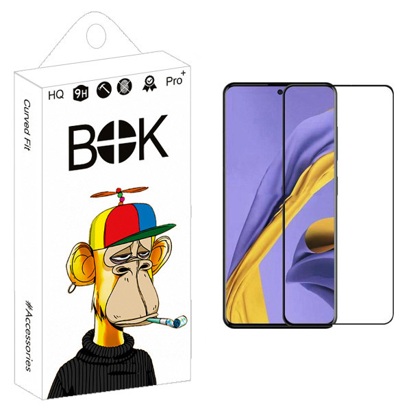 محافظ صفحه نمایش بوک مدل +HD مناسب برای گوشی موبایل سامسونگ Galaxy A51