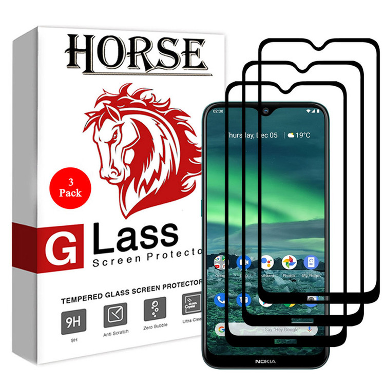 محافظ صفحه نمایش 5D هورس مدل FAG مناسب برای گوشی موبایل نوکیا 2.3 بسته سه عددی