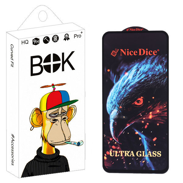 محافظ صفحه نمایش بوک مدلCARBON NICE DICE مناسب برای گوشی موبایل اپل IPHONE 13 / 13PRO