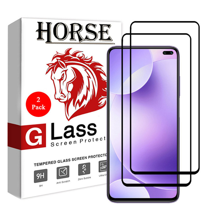 محافظ صفحه نمایش 5D هورس مدل FAG مناسب برای گوشی موبایل شیائومی Redmi K30 بسته دو عددی