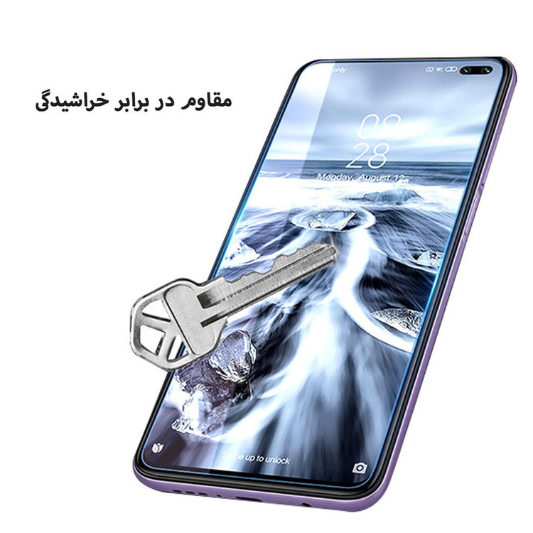 محافظ صفحه نمایش 5D هورس مدل FAG مناسب برای گوشی موبایل شیائومی Redmi K30 بسته دو عددی