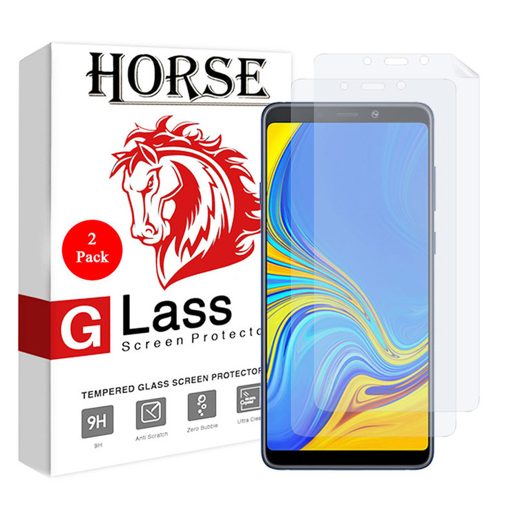 محافظ صفحه نمایش هورس مدل FSN مناسب برای گوشی موبایل سامسونگ Galaxy A9 2018 بسته دو عددی