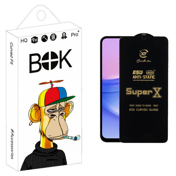 محافظ صفحه نمایش بوک مدل SuperX مناسب برای گوشی موبایل سامسونگ Galaxy A35 / A55
