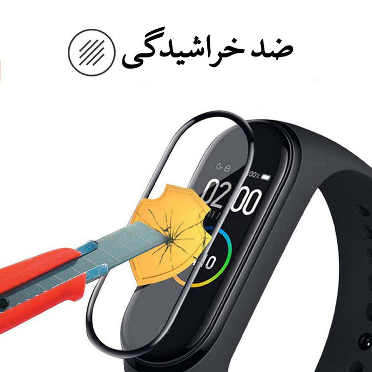 محافظ صفحه نمایش هورس مدل PMMA-H مناسب برای مچ بند هوشمند شیائومی mi band 4