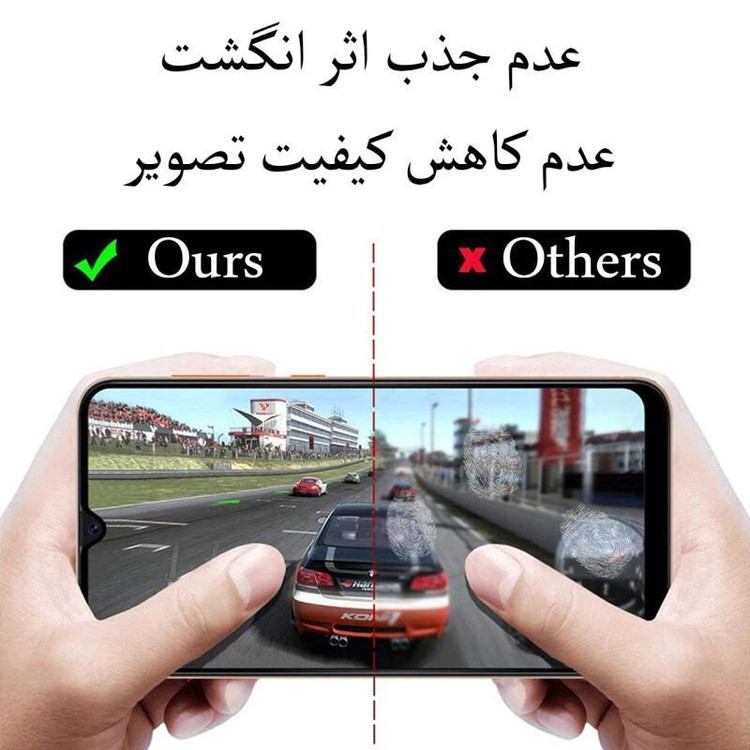 محافظ صفحه شیشه ای نمایش بوک مدل Glavers مناسب برای گوشی موبایل سامسونگ Galaxy A20 / A30 بسته دو عددی