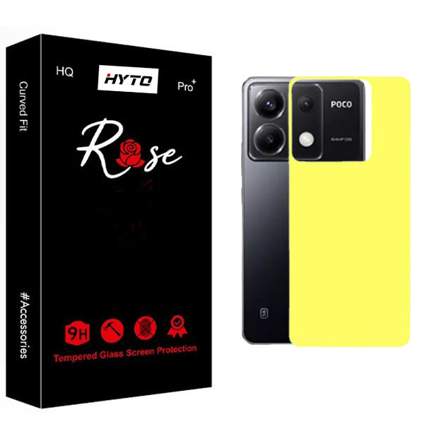 محافظ پشت گوشی هیتو مدل Rose TPU Safe مناسب برای گوشی موبایل شیائومی Poco X6