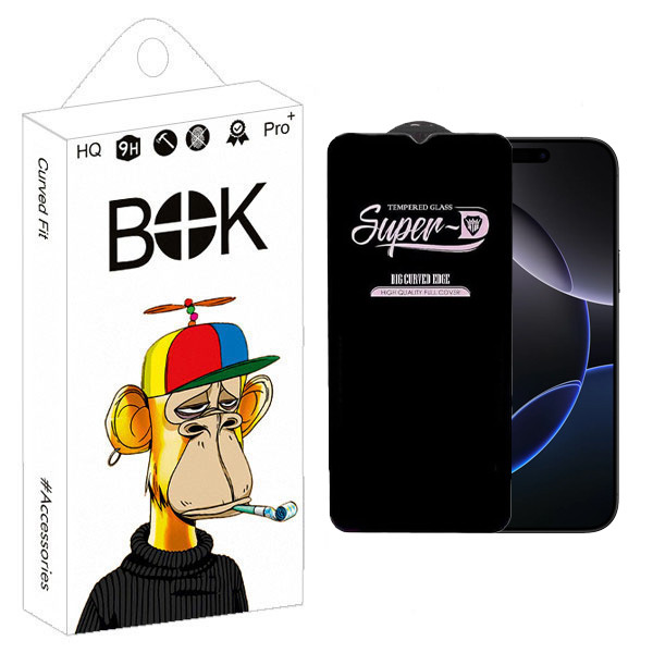 محافظ صفحه نمایش بوک مدل SuperD Touch مناسب برای گوشی موبایل اپل Iphone 16 Pro Max