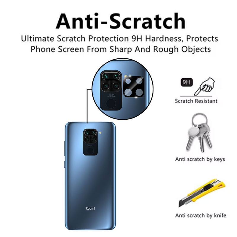 محافظ لنز دوربین هورس مدل LFUL مناسب برای گوشی موبایل شیائومی Redmi Note 9