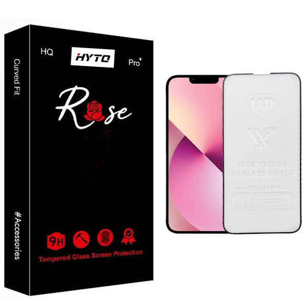 محافظ صفحه نمایش شیشه ای هیتو مدل Rose Full Guard مناسب برای گوشی موبایل اپل iPhone 13 Mini